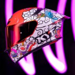 KYT HELMET mobile_TT-REVO_announce WITH FISH AND PINK BACKGROUND 3.25.2025