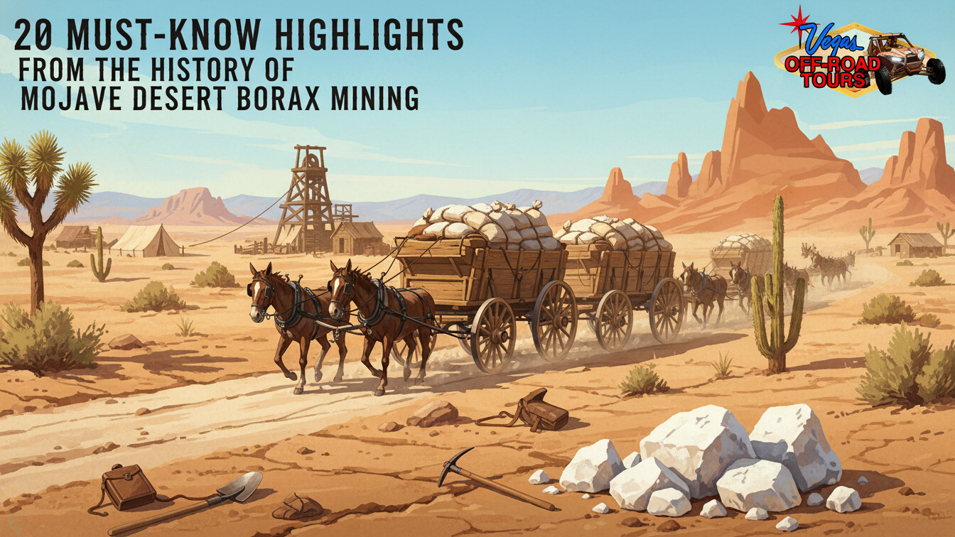 history of Mojave Desert Borax mining