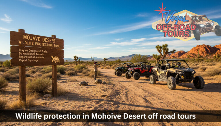 Wildlife protection in Mojave Desert off road tours