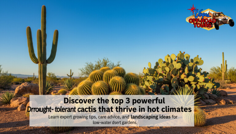 Drought-tolerant cacti