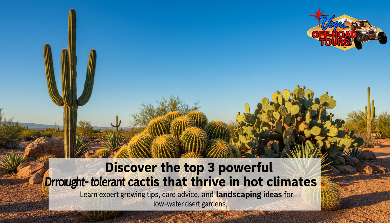 Drought-tolerant cacti