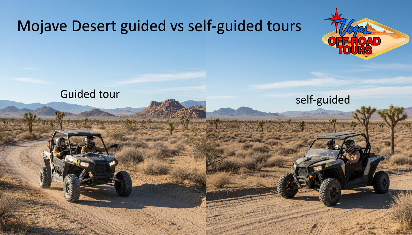 Mojave Desert guided vs self-guided tours