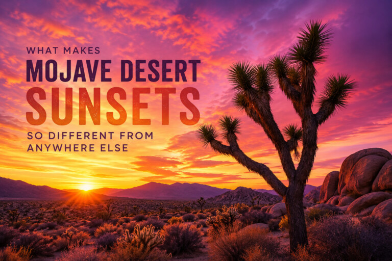 Mojave Desert Sunset