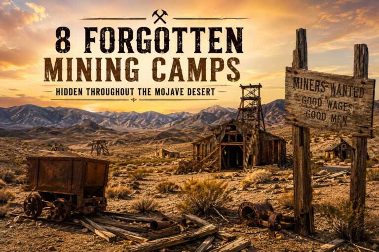 Mining Camps in the Mojave Desert