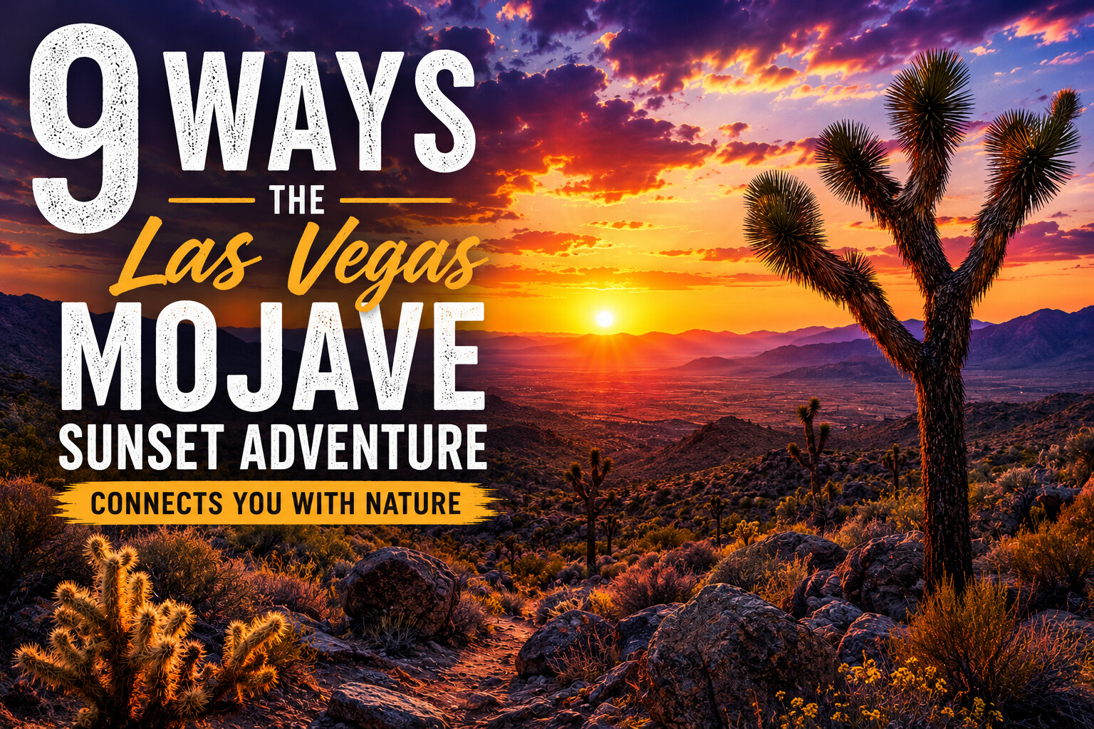 Las Vegas Mojave Sunset Adventure