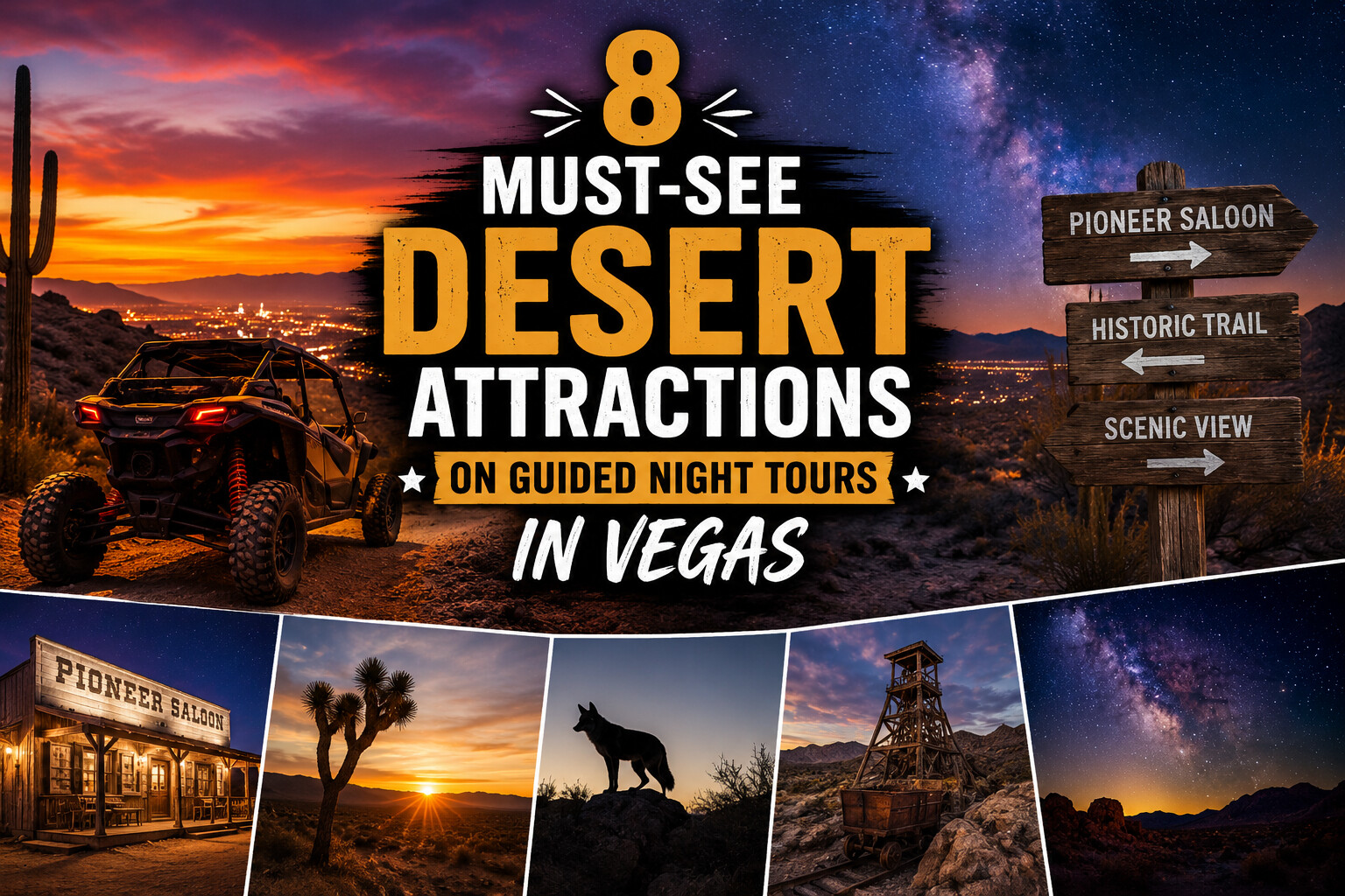 Guided Night Tours in Vegas